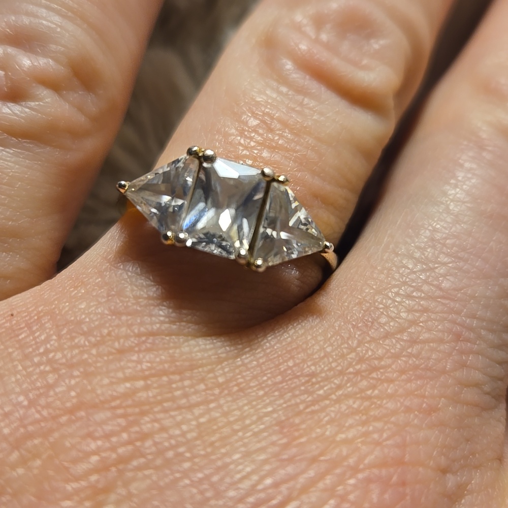 Trillion Engagement Ring